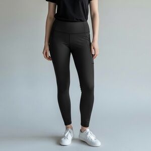 Fabletics‎ Pure Lux Black High-Waisted Leggings